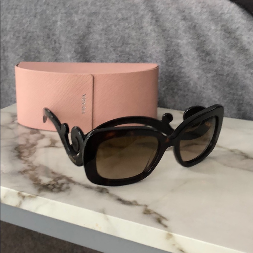 Prada Minimal Baroque Sunglasses